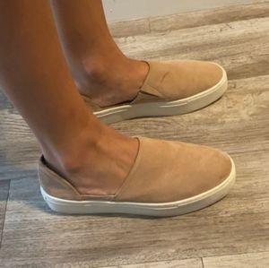 Rebecca Minkoff Nude Suede Nana Shoes